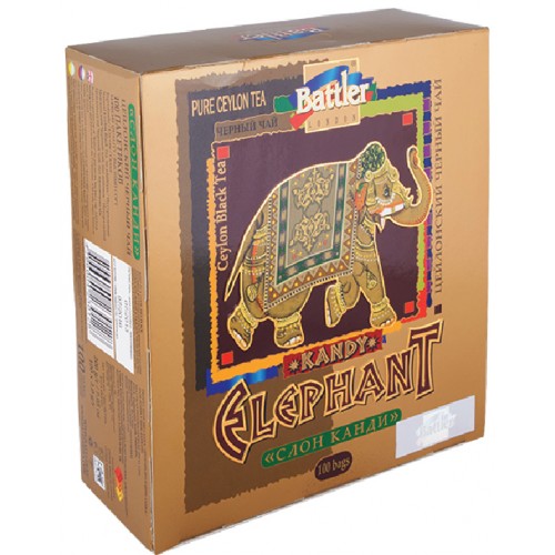 Battler Kandy Elephant 100 Tea Bags